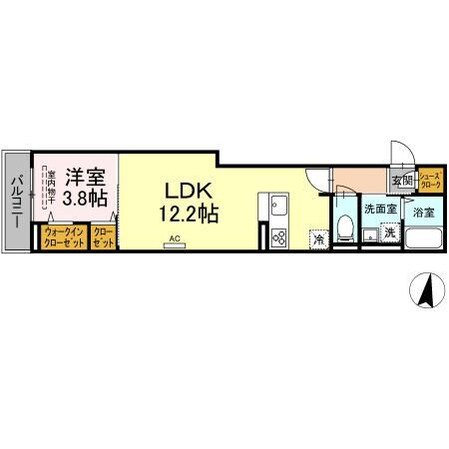 D-roomTSUCHIYAの物件間取画像